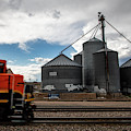 Passing Train in Hudson Colorado